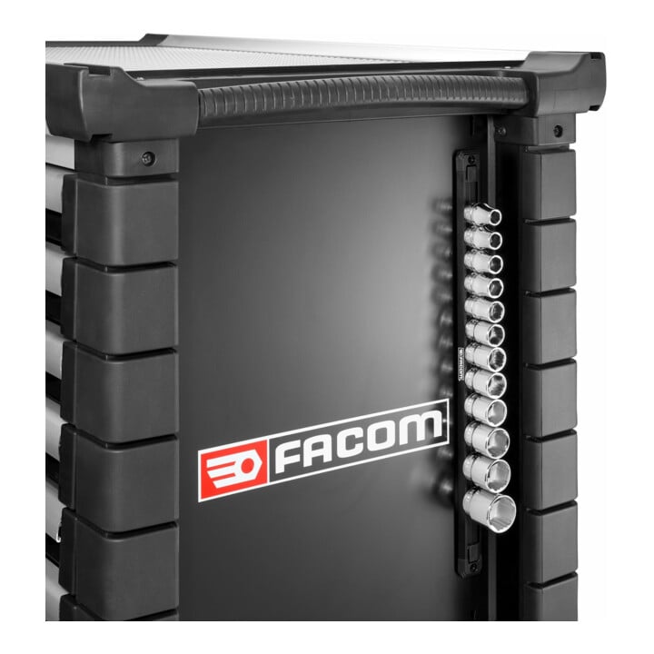 Facom OGV 1/4" 6-kant dopsleutelset, 10-dlg.