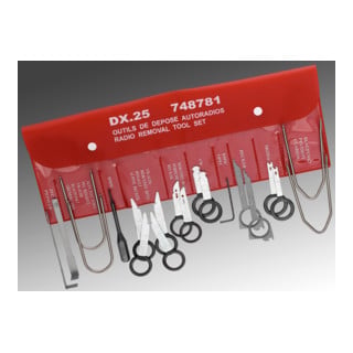 Facom Outils spéciaux pour autoradios 20 pcs