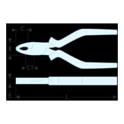Facom Pince combinée chromée SLS 160 mm-3