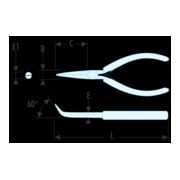 Facom Pince plate ronde Micro-Tech 60 degrés-3