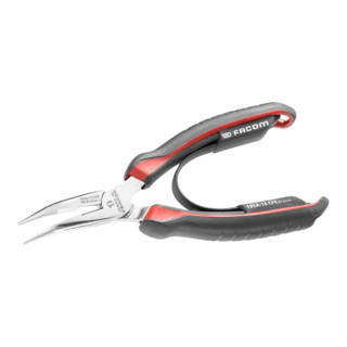 Facom Pinza a becchi piatti tondi curva 40Gr 160mm CPE