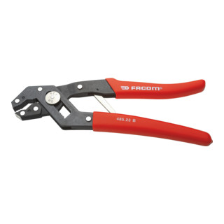 Facom Pinza automatica regolabile brunita, copertura in PVC, serraggio max. 45mm