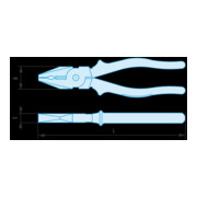 Facom Pinza per lineman antiscintille-3