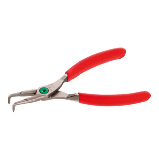 Facom Pinze per anelli di sicurezza con serraggio interno, piegate a 90°, cromate, coperture ergonomiche, Øpunta 0,9mm, l anello 3 - 10mm
