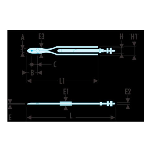 Facom Pinze per trapano, 10"