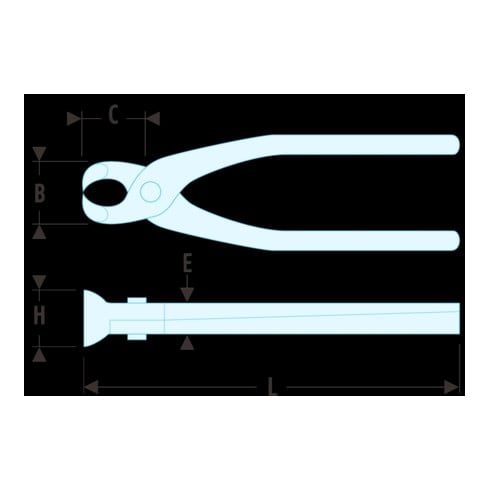 Facom Pinze Rabitz, 280mm