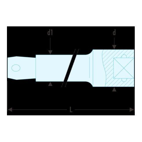 Facom Prolongateur d'angle 1/4" 100 mm