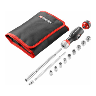 Facom PROTWIST® Steeksleutelhouder set, 5-dlg. ATCL.3.12PB