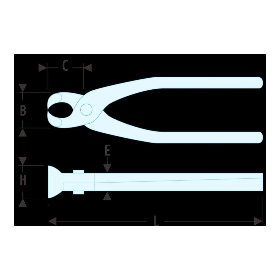 Facom Rabitz tang 250 mm