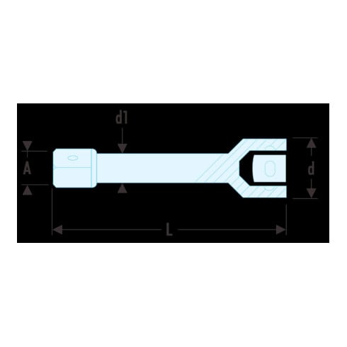 Facom Rallonge 1" 200 mm