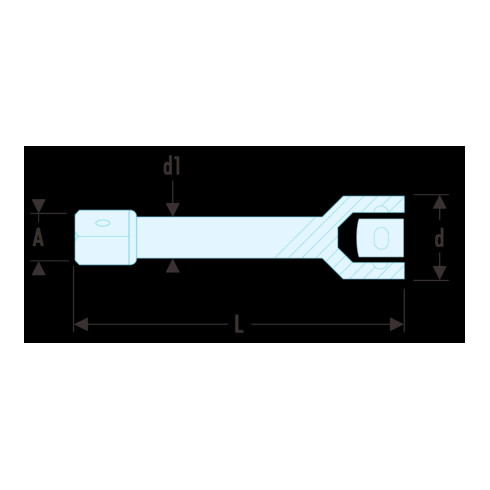 Facom Rallonge 1" 415 mm