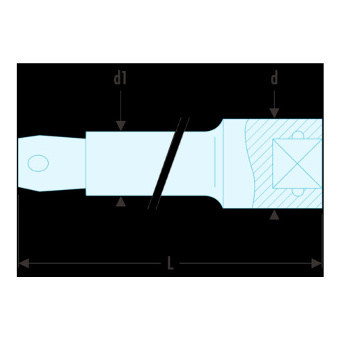 Facom Rallonge d’angle 1/2" 130 mm
