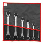 Facom Ratelsleutelringset gebogen 6-delig Zoll-1