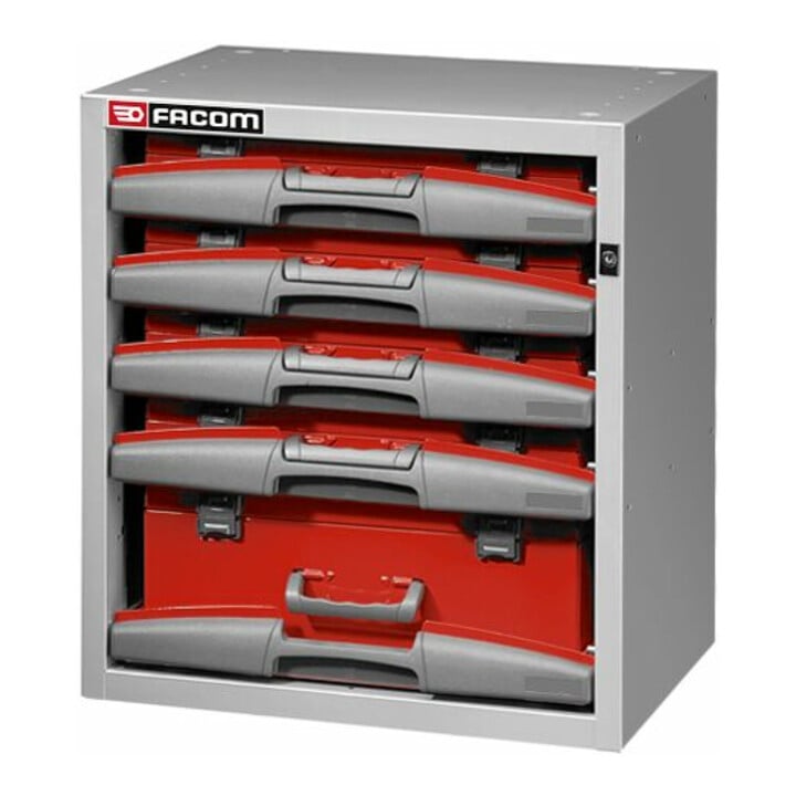 Facom Regal klein hoch 5 Schubladen lose F50000024