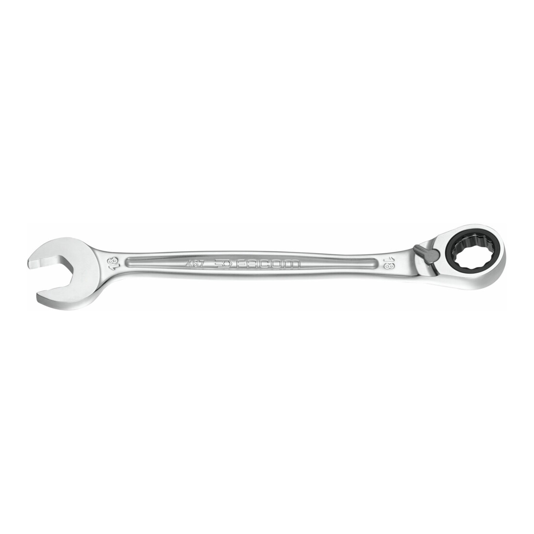 Facom Ringratel-steeksleutel 15mm, blisterverpakking