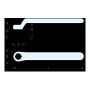 Facom Ringsleutel 1000V VSE 15 mm-3