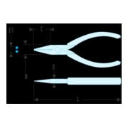Facom Rundzange Micro-Tech, kurze Backen-3
