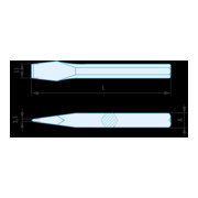 Facom Scalpello piatto antiscintilla 17 mm-3
