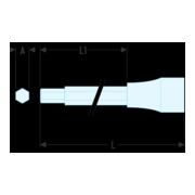 Facom Schroefbits 1/2" Zeskant 5 mm-3