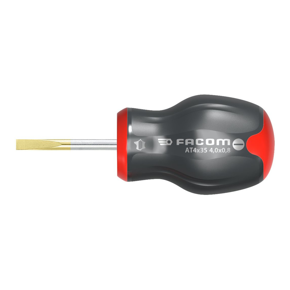Facom Schroevendraaier PROTWIST kort 4 mm