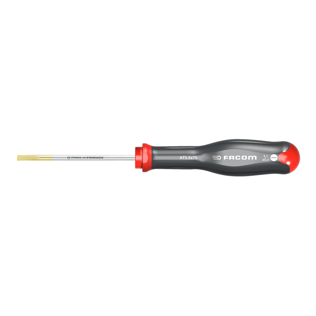 Facom Schroevendraaier sleuf 3,5 mm 75 mm