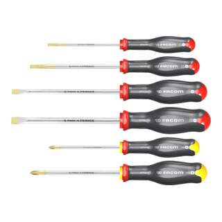 Facom Schroevendraaierset PROTWIST, 6-delig