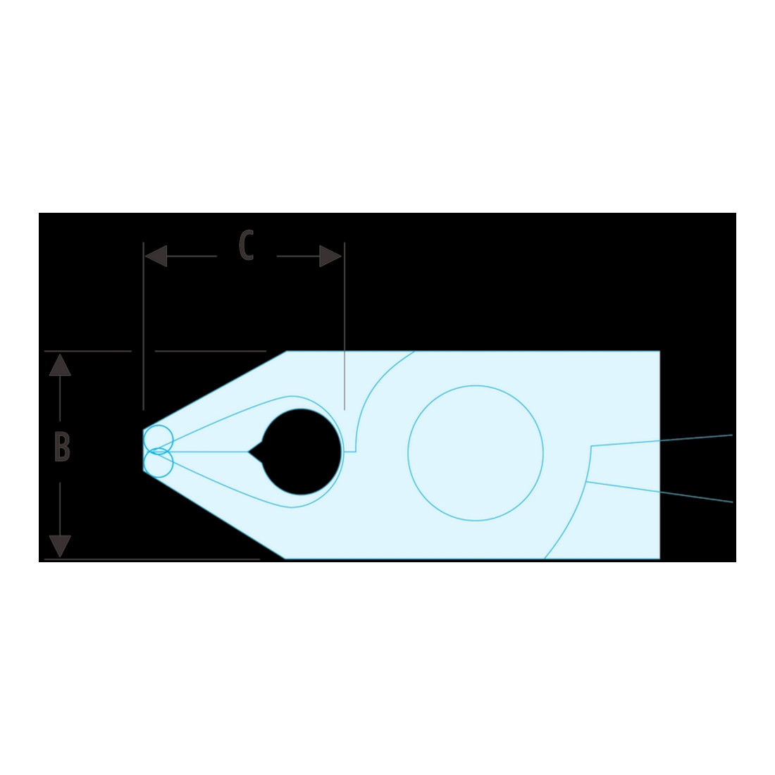 Facom Seitenschneider Micro-Tech bündig