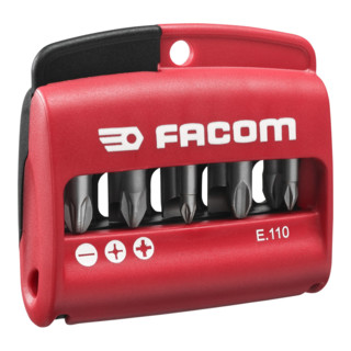 Facom Serie 1 Bits - 10 pezzi nel supporto