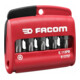 Facom Série 1 de 10 embouts dans porte-embouts-1