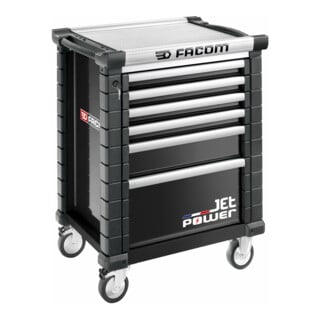 Facom Servante d’atelier 6 tiroirs + alimentation JET.6NM3APOWER