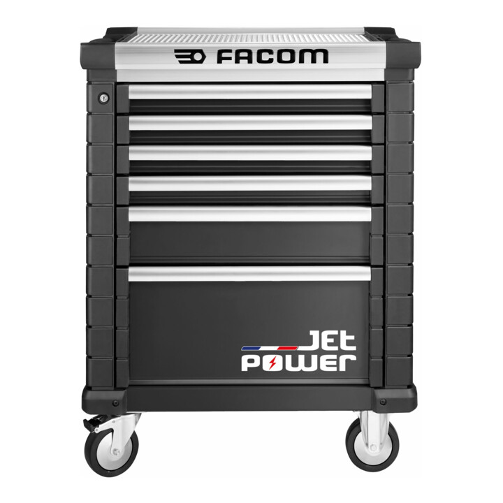 Facom Servante d’atelier 6 tiroirs + alimentation JET.6NM3APOWER
