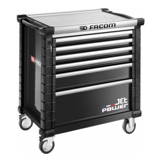 Facom Servante d’atelier 6 tiroirs + alimentation JET.6NM4APOWER