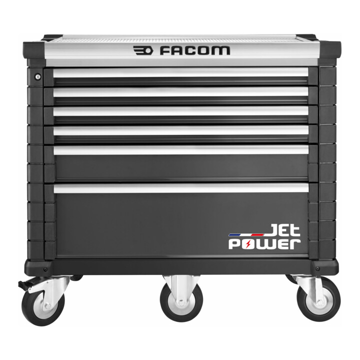 Facom Servante d’atelier 6 tiroirs + alimentation JET.6NM5APOWER