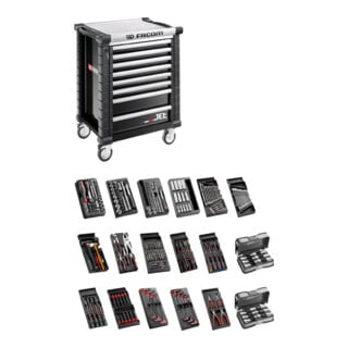 Facom Servante d’atelier JET.9GM3 avec 18 modules noir