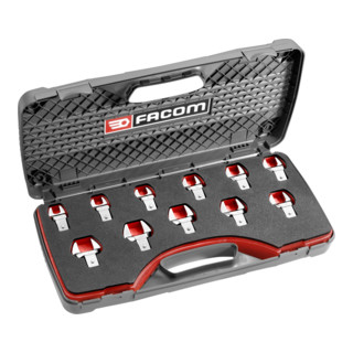 Facom Set 11 pezzi inserti chiavi a forchetta 14x18mm