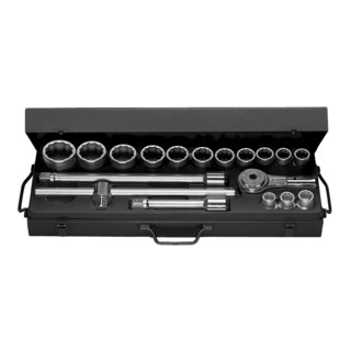 Facom Set 18 pz di chiavi a bussola 3/4" 12 punti