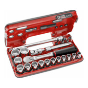 Facom Set bussole esagonali 1/2" 6 lati, 20 pezzi OGV-1