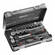Facom Set chiavi a bussola 1/4" e 1/2", 31 pezzi-1