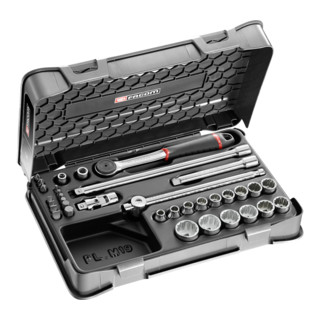 Facom Set chiavi a bussola 3/8 J.161B, 35 pezzi