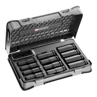 Facom Set chiavi a bussola IMPACT 1/2", 12 pezzi