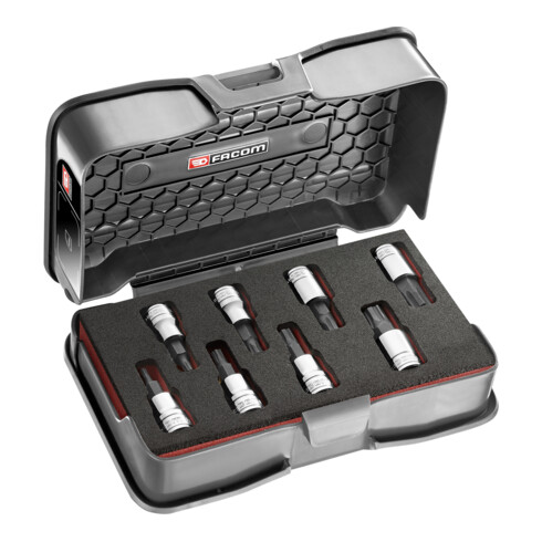Facom Set de 8 embouts 3/8 pouces