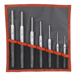 Facom Set di cacciaspine con manico e supporto, 7pz.