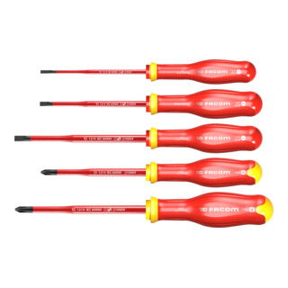 Facom Set di cacciaviti 5 pezzi 1000V