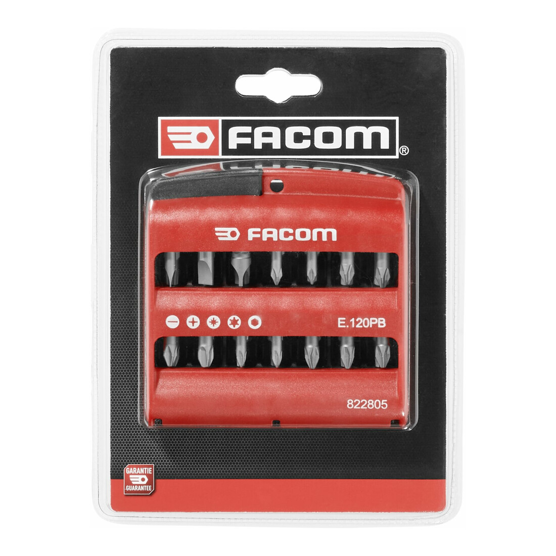 Facom Set di inserti 1/4", 25 mm, 28 pezzi