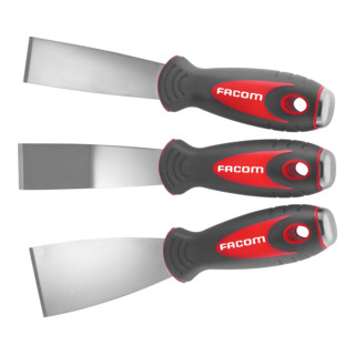 Facom Set di raschietti inox, 3 pezzi
