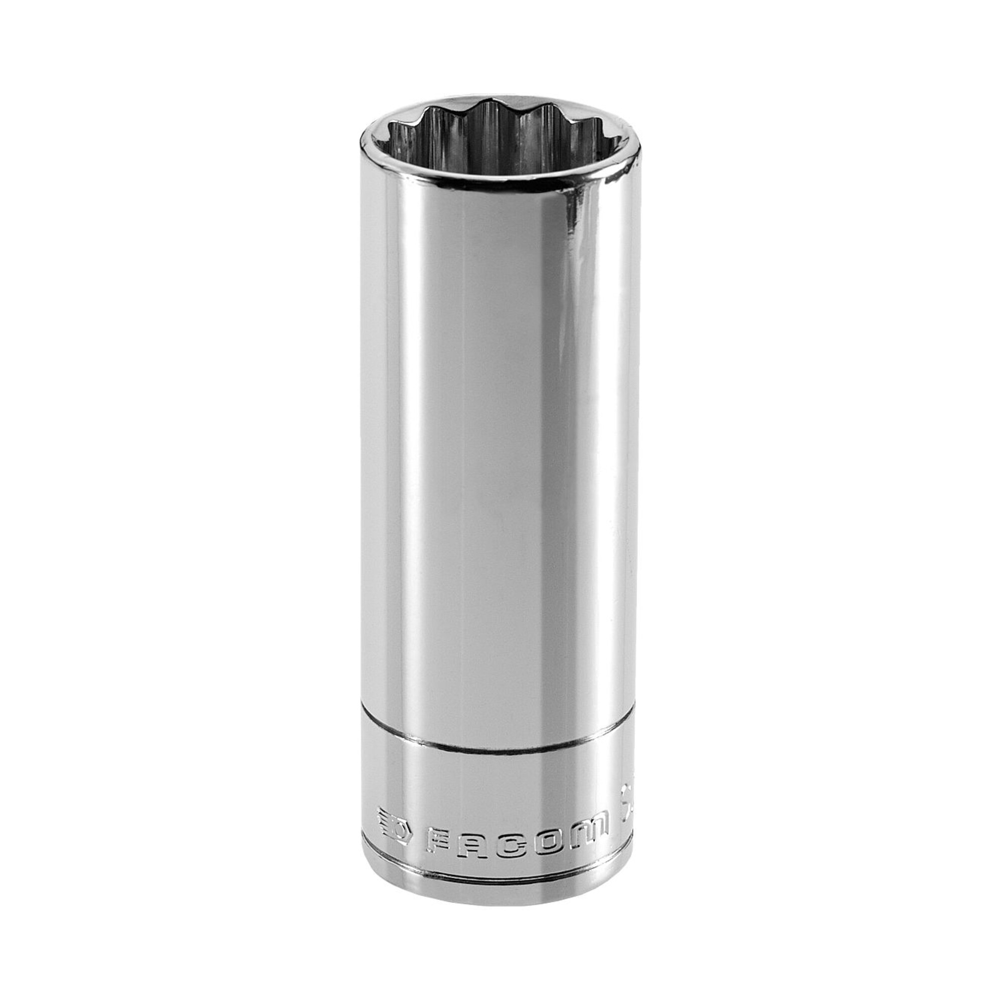 Facom Steckschlüssel 1/2" 12-Kant lang 14mm