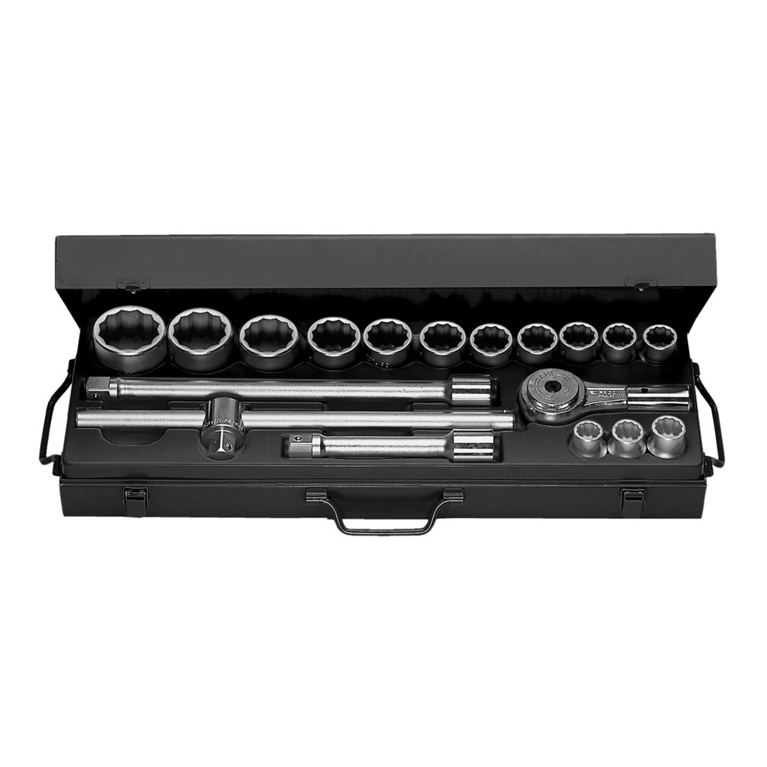 Facom Steckschlüssel 3/4Z 12-Kant Set 18-tl
