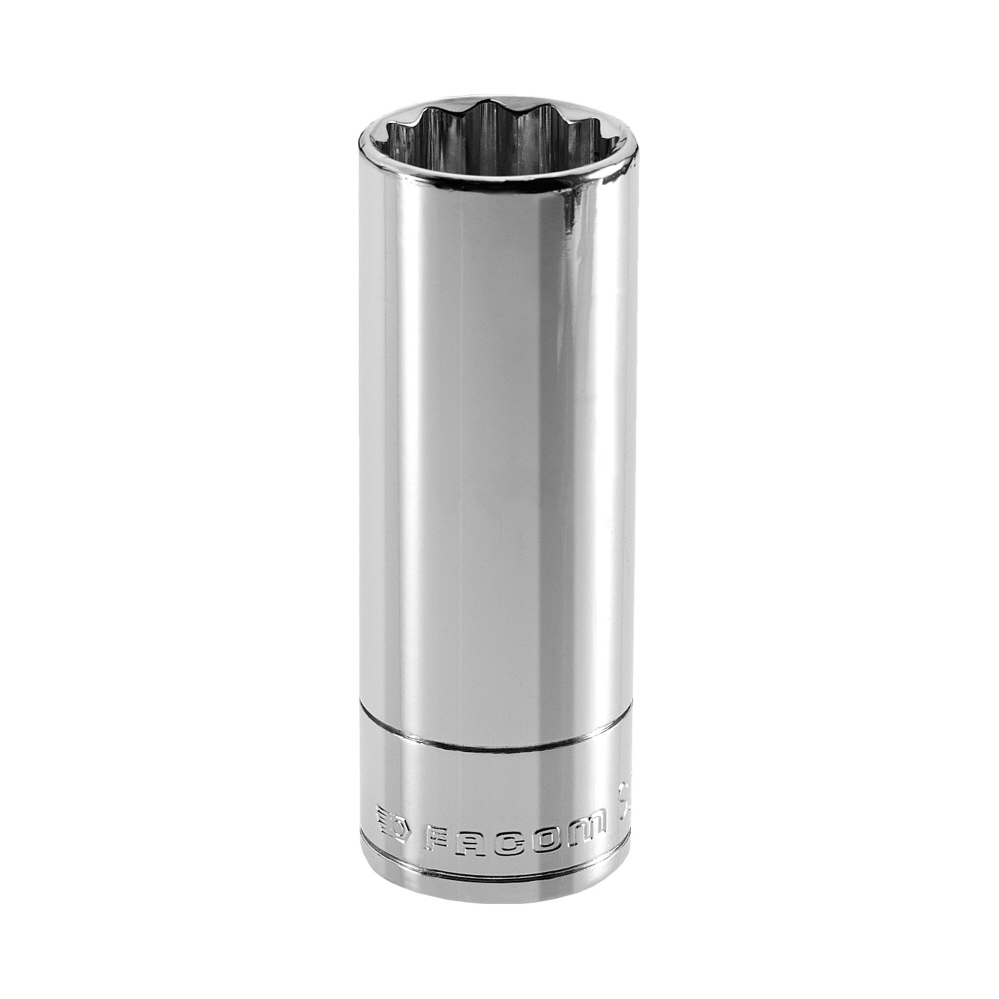 Facom Steckschlüssel 3/8" 12-Kant lang 18 mm
