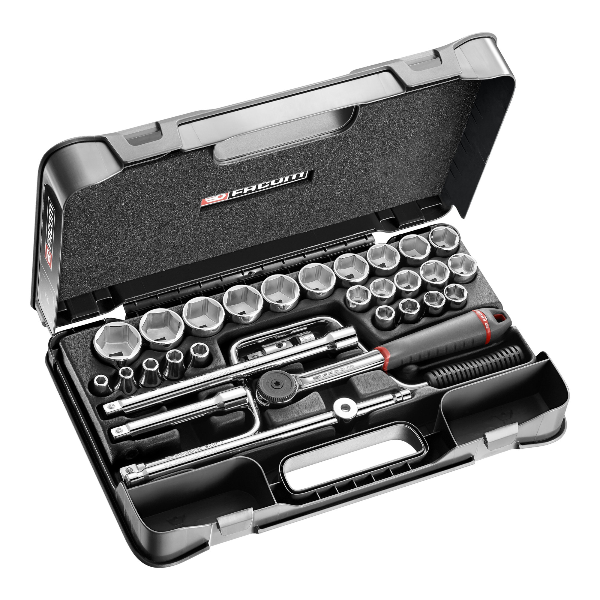 Facom Steckschluessel-Set 1/2 S.161B, 30-tlg.