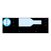 Facom Steeksleutel 1/2" 1000V VSE 17 mm-3